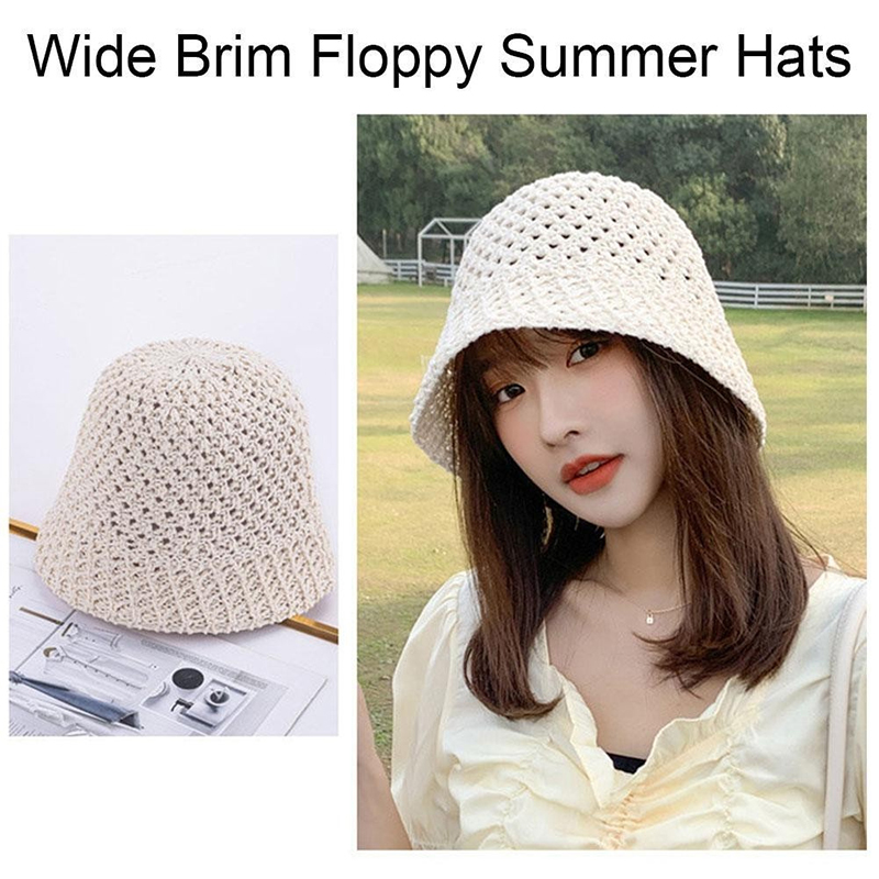 Bucket Hat Straw - Nuevo sombrero para el sol para